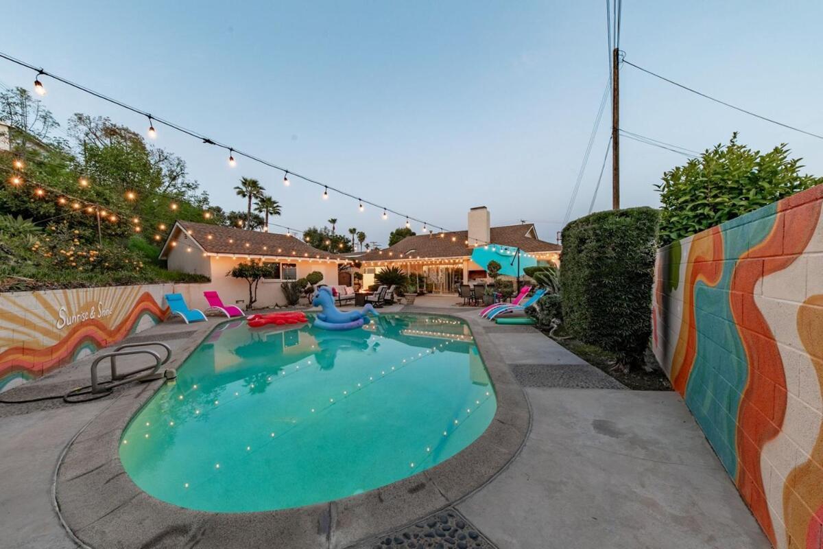 Stylish Sunrise Pool Home 4Bd 3Ba 10 Min To Dtla Monterey Park Exterior photo